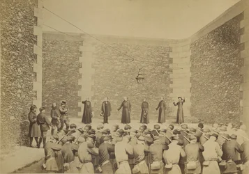 Henrettelse af gidsler, La Roquette-fængslet, 24. maj 1871, 1870-71.