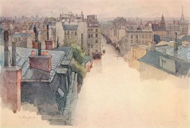 Paris set fra Montmartre, 1915