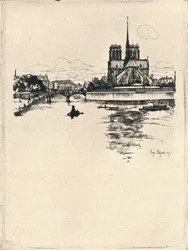 The Apse of Notre Dame, 1915
