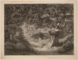 Charlemagne, Fontainebleau-skoven