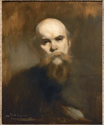 Paul Verlaine, digter (olie på lærred)