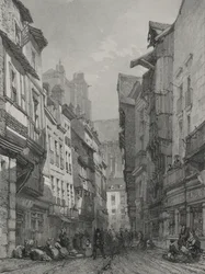 Maleriske og romantiske rejser i det gamle Frankrig. Bretagne....