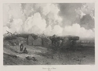 Maleriske og romantiske rejser i det gamle Frankrig: Bretagne, ca. 1845.