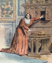 Illustration til "Vint ans apres" (Tyve år efter)