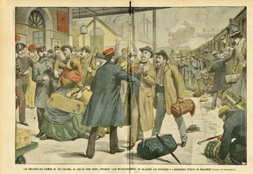 Illustration af Eugene Damblans (1865-1945) i Le Pelerin