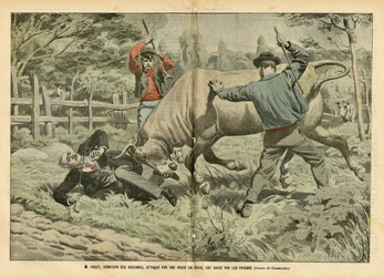 Illustration af Eugene Damblans (1865-1945) i Le Pelerin