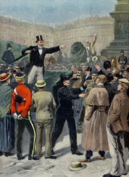 Fredsdemonstration under Boerkrigen, London