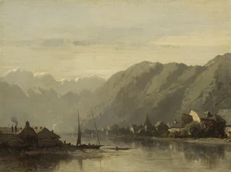 En schweizisk sø, 1838-90