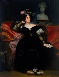 Portræt af Madame Jules-Antoine Droz, 1833