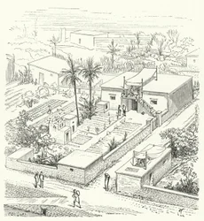 Landhus i det gamle Egypten