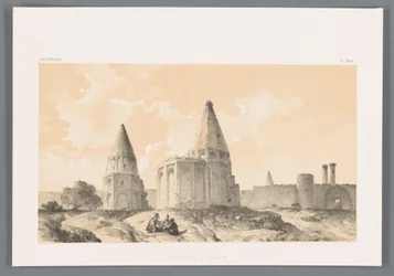 Grave i Qom Tombeaux a Khoum (titel på objekt) Persiske landskaber (serietitel) Perse modern (serietitel)