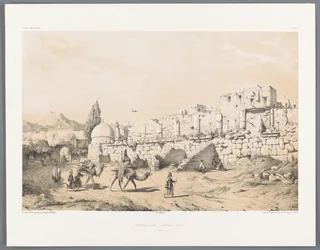 Ruin af Anahita-templet i Kangavar Ruins d
