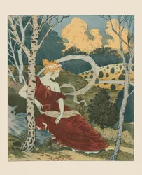 I skoven, ca 1899.