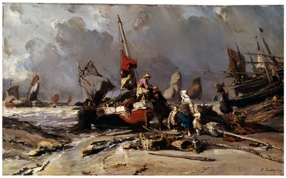Efter stormen, 1869