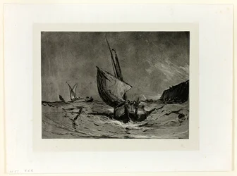 Fiskebåd i stormvejr