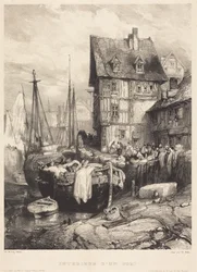 Interiør af en havn
