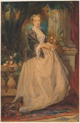 Portræt af Madame Thomas (født Camille Boucher)