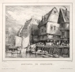 Souvenirs: Souvenir fra Bretagne, 1832.