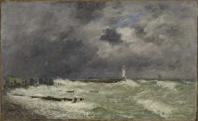 Vindstød af stormstyrke foran Frascati, Le Havre