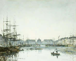 Le Havre, Handelsbassinet, 1894
