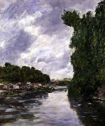 Flod nær Abbeville