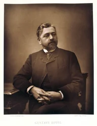 Gustave Eiffel, fransk ingeniør, 1880