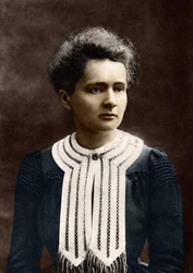 Portræt af Marie Curie 1867-1934