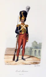 Hundrede schweiziske, 1814-17