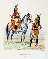 Grå musketerer, 1814-15