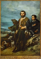 The Hunter (maleri på lærred)