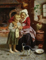 Hendes første lektion