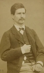 Portræt af Rossel Louis, (kendt som Randal), (1844-1871), (officer, medlem af Kommunen, skudt)
