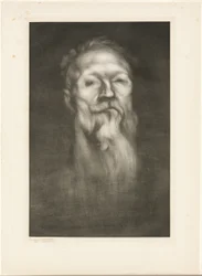 Portræt af Auguste Rodin