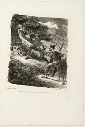 Faust og Mephistopheles i Harzen, fra Faust