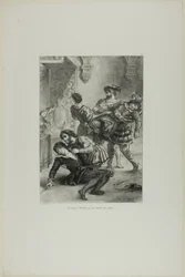 Hamlets død, planche 16 fra Hamlet
