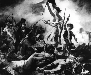 Friheden fører folket, 28. juli 1830