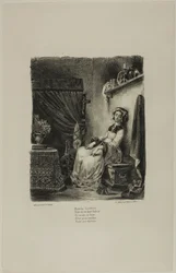 Marguerite ved Spindehjulet, fra Faust