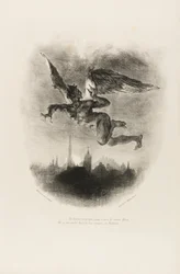 Mephistopheles Flying, fra Faust