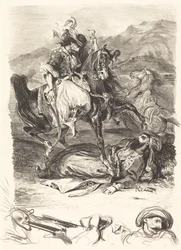Slaget ved Giaour og Pasha (Combat du Giaour et du Pacha)