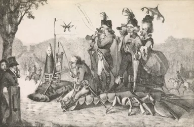 Krebsen ved Longchamps, 1822., 1822.