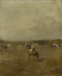 Arabisk lejr, ca. 1847