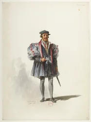 Btv1b84558104 07 - Saint-Saëns - Henrik VIII - Kostumemodeller - Lacoste - 7. Seigneur