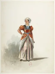 Btv1b84558104 21 - Saint-Saëns - Henry VIII - Maquettes de costumes - Lacoste - 21st Costume