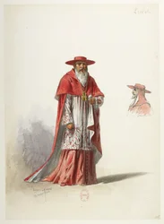 Btv1b84558104 27 - Saint-Saëns - Henrik VIII - Kostumemodeller - Lacoste - 27. Prælat