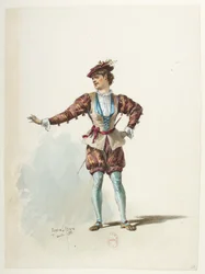 Btv1b84558104 40 - Saint-Saëns - Henry VIII - Kostumemodeller - Lacoste - 40. Kostume