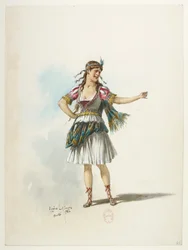 Btv1b84558104 41 - Saint-Saëns - Henry VIII - Maquettes de costumes - Lacoste - 41. Kostume