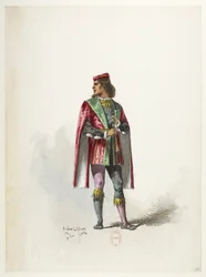 Btv1b84558104 69 - Saint-Saëns - Henry VIII - Maquettes de costumes - Lacoste - 67th Costume