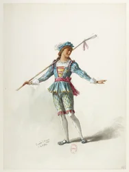 Btv1b84558104 83 - Saint-Saëns - Henry VIII - Maquettes de costumes - Lacoste - 79th Costume