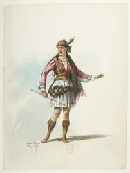 Saint -Saëns - Henry VIII - Kostumemodeller - Lacoste - 42. Kostume