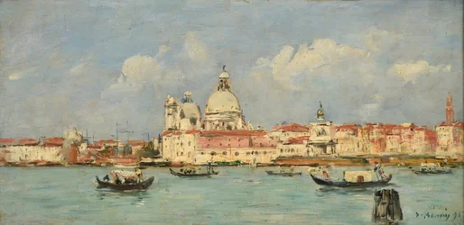 Venedig. Told og Notre-Dame-de-la-Salute
